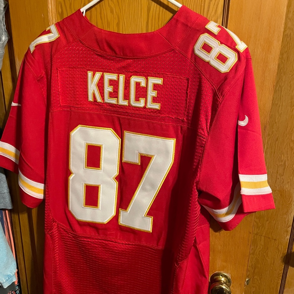 Nike Red NFL KC Chiefs Jersey